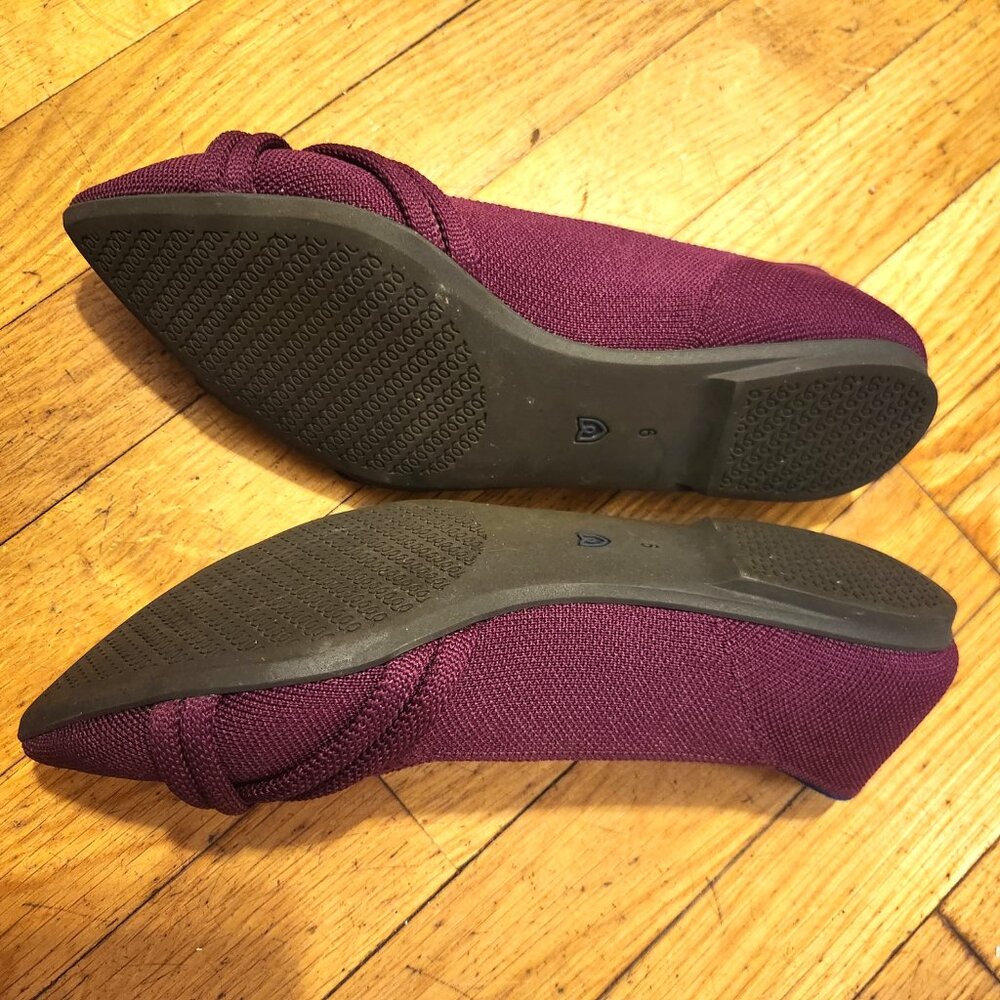 Rothy's Flats (The Knot Point II) in Beautiful Purple! Great condition and fun! - Picture 6 of 6